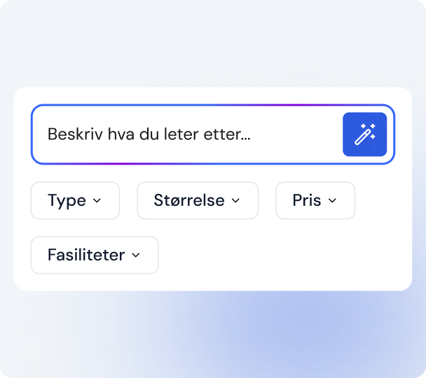 Steg 1: Beskriv behovet ditt